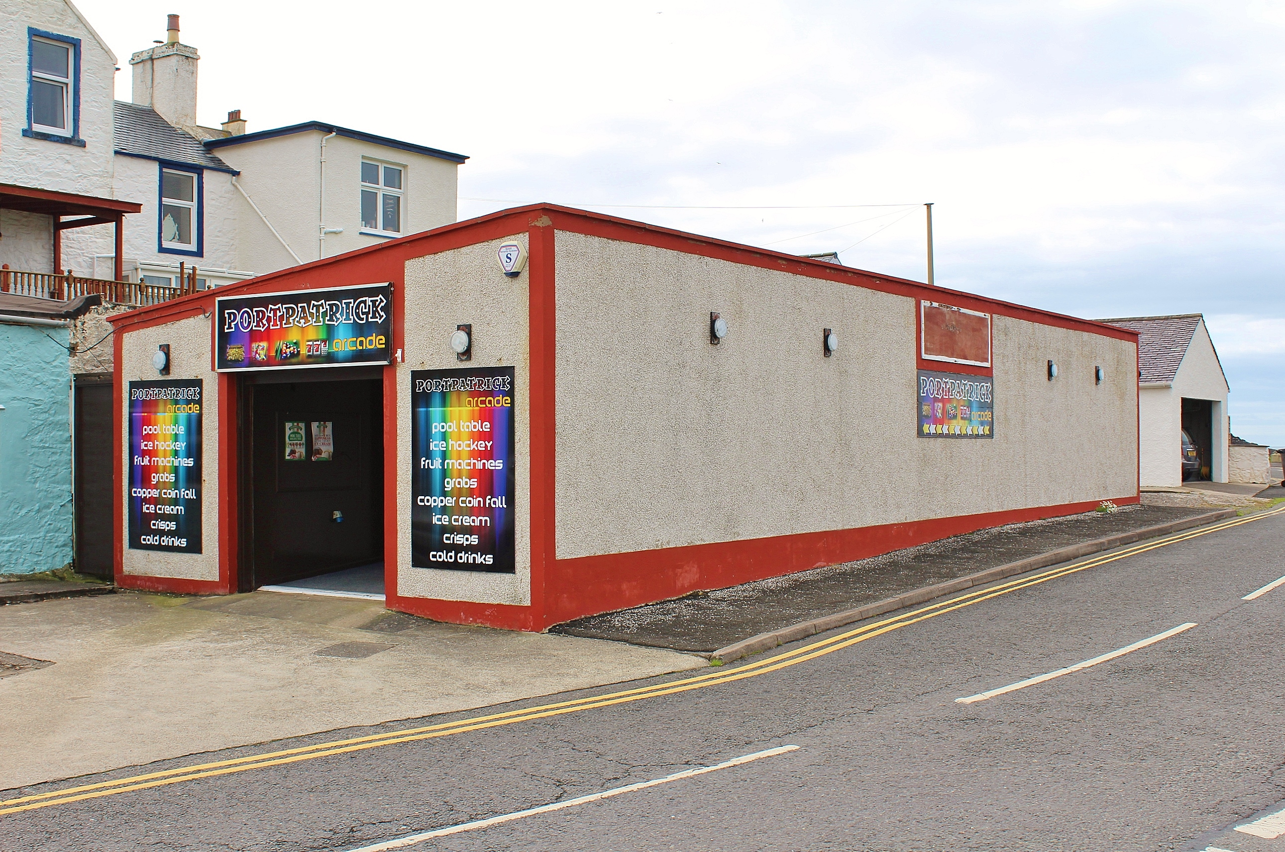 Photograph of Amusement Arcade, South Crescent, Portpatrick