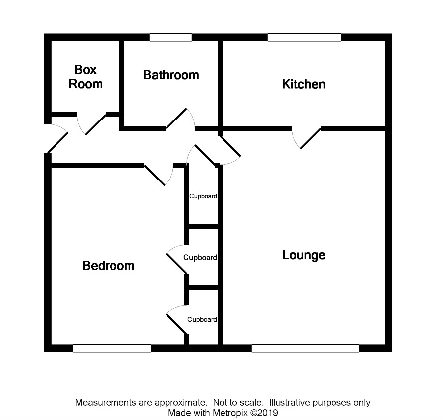 Floor Plan for 10c Laurel Grove, Stranraer