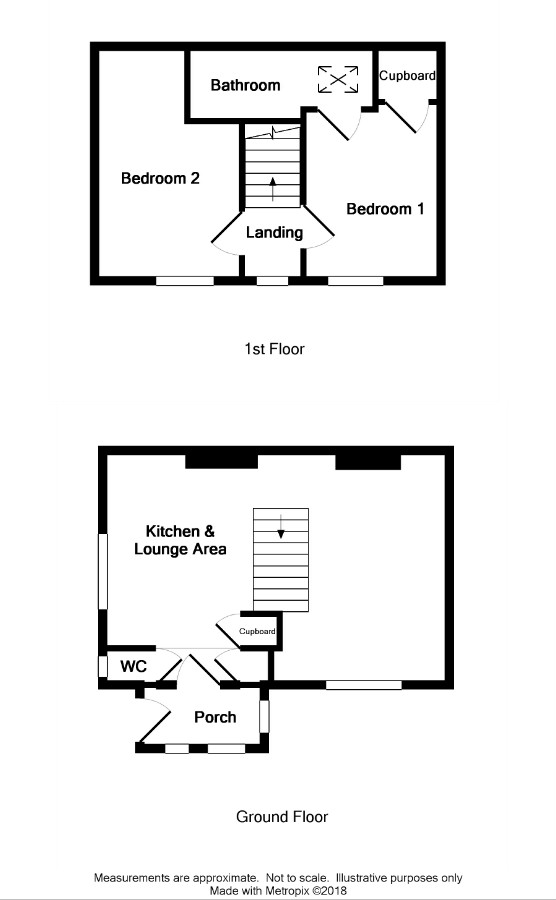 Floor Plan for 2a Lochryan Street, Stranraer
