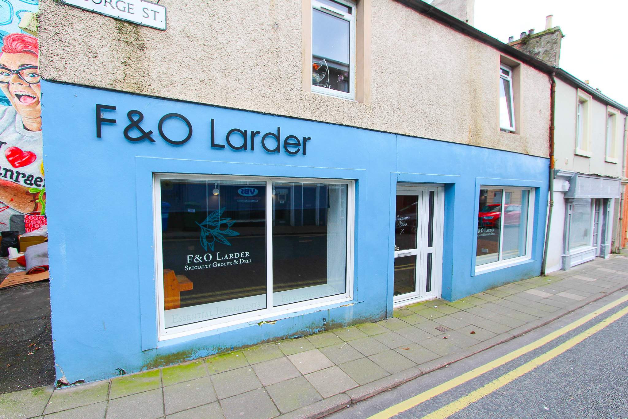 Photograph of 'F & O Larder', 94-96 George Street, Stranraer