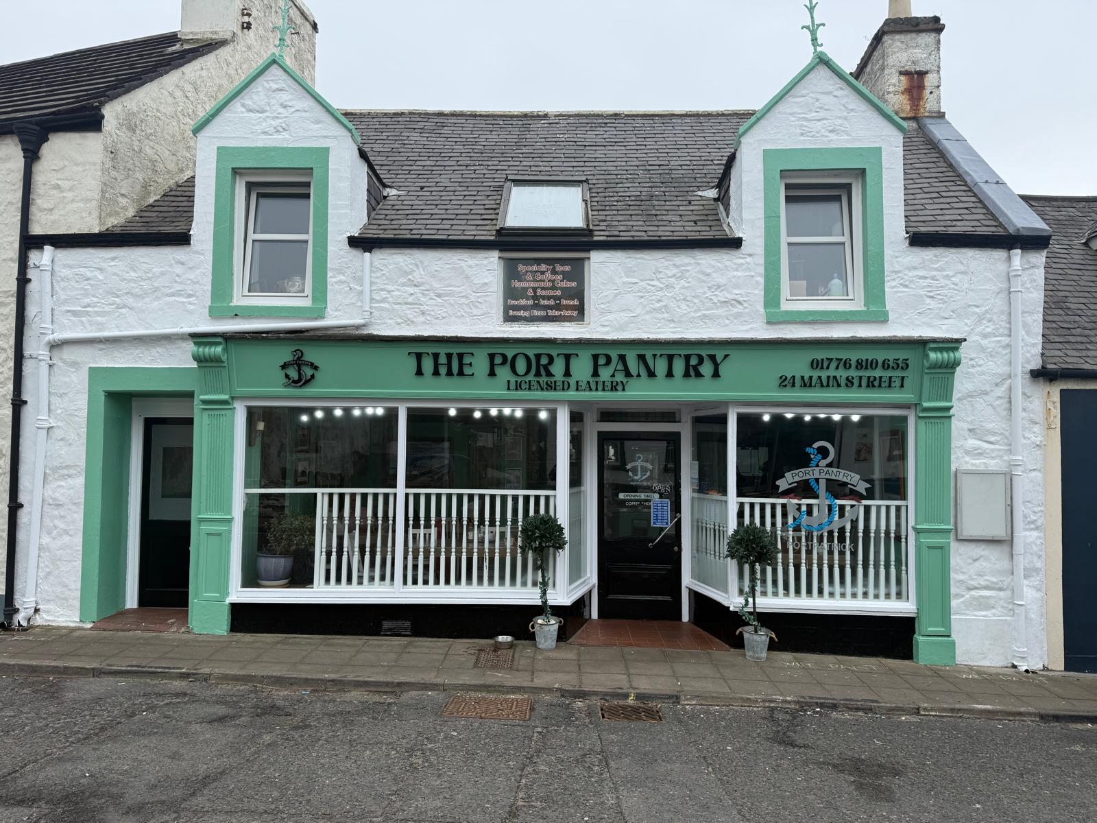 Photograph of 'The Port Pantry', 24 Main Street, Portpatrick