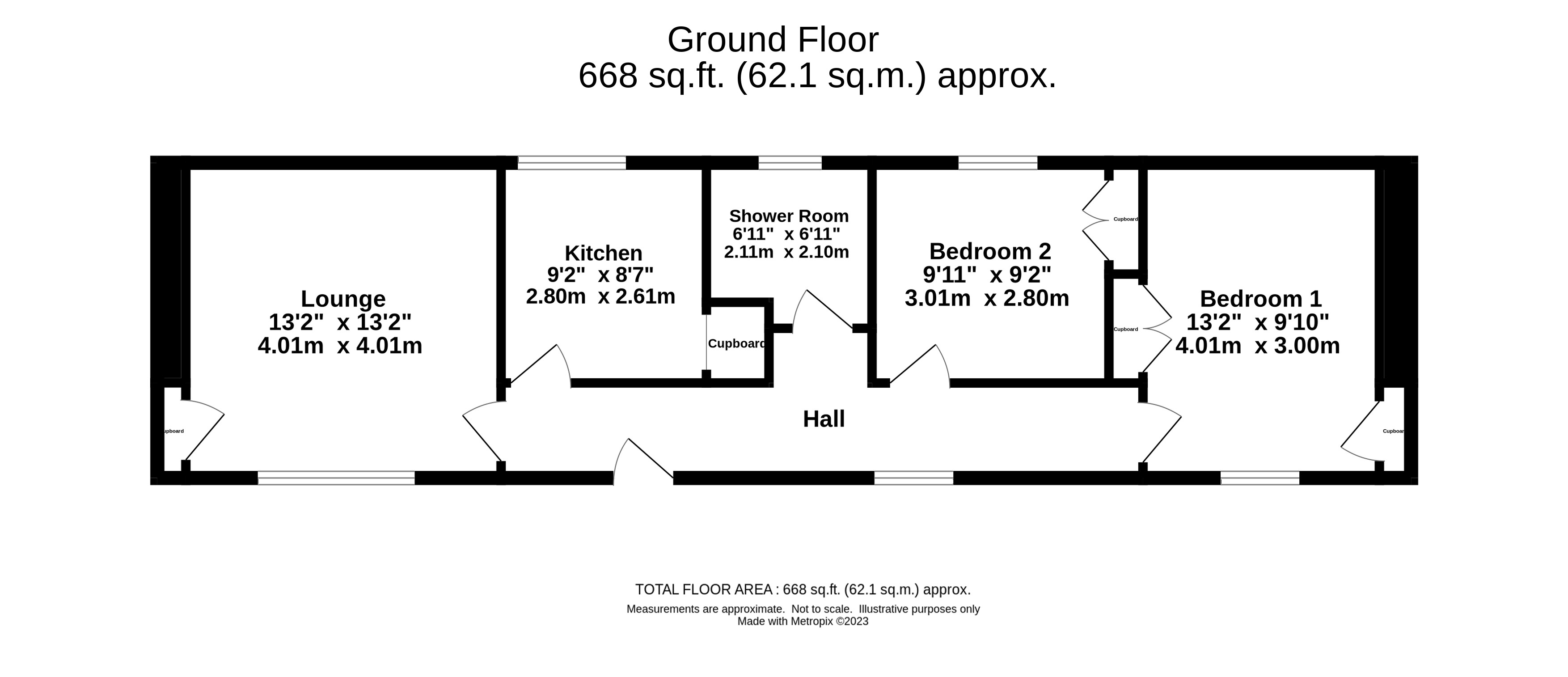 Floor Plan for 'East Glenstockadale Cottage' , Stranraer