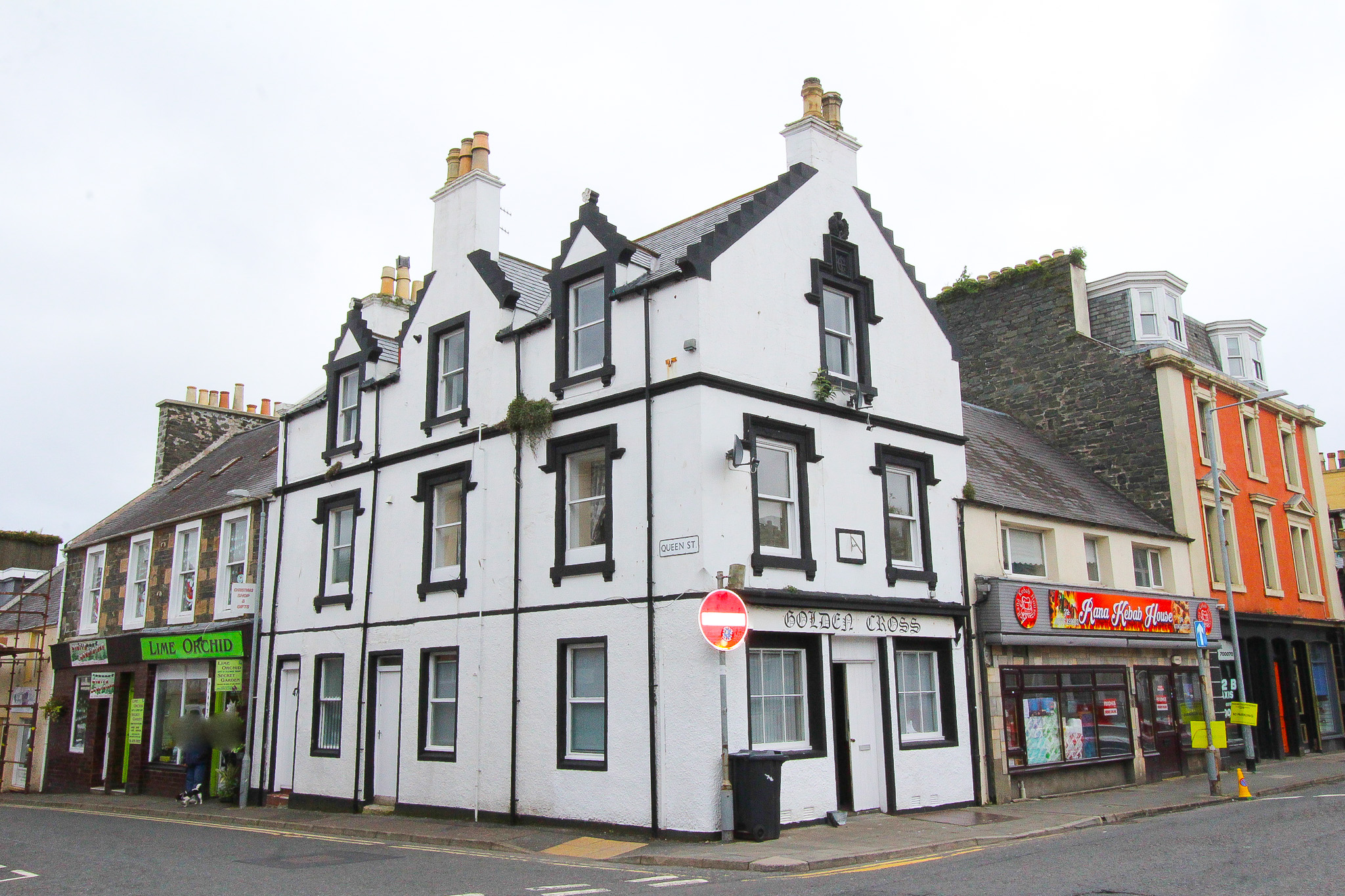 Photograph of 'The Golden Cross', 58 George Street, Stranraer