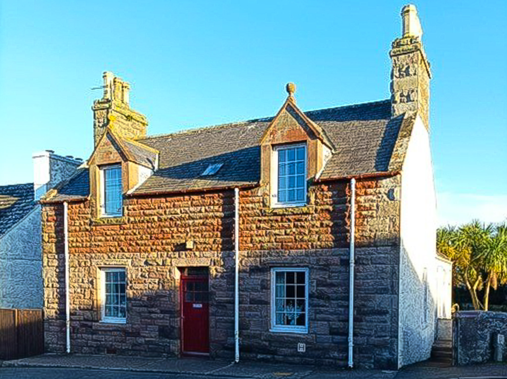 Photograph of 'Kirroughtree', 2 Mill Street, Drummore