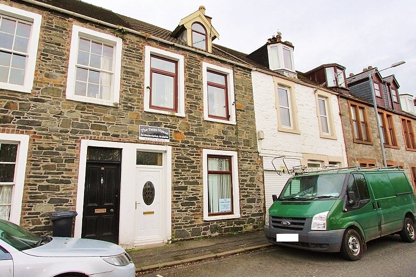 Photograph of 'Swan House', 37 Agnew Crescent, Stranraer